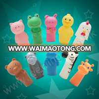 Custom Educational Animal and Family Plastic Felt Finger Puppet