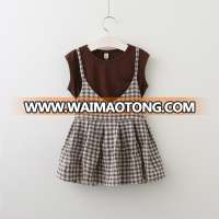 hot sales cute design baby wear/kids clothes baby girls two pieces sets