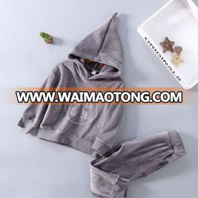 China supplier wholesale autumn kids clothes set online